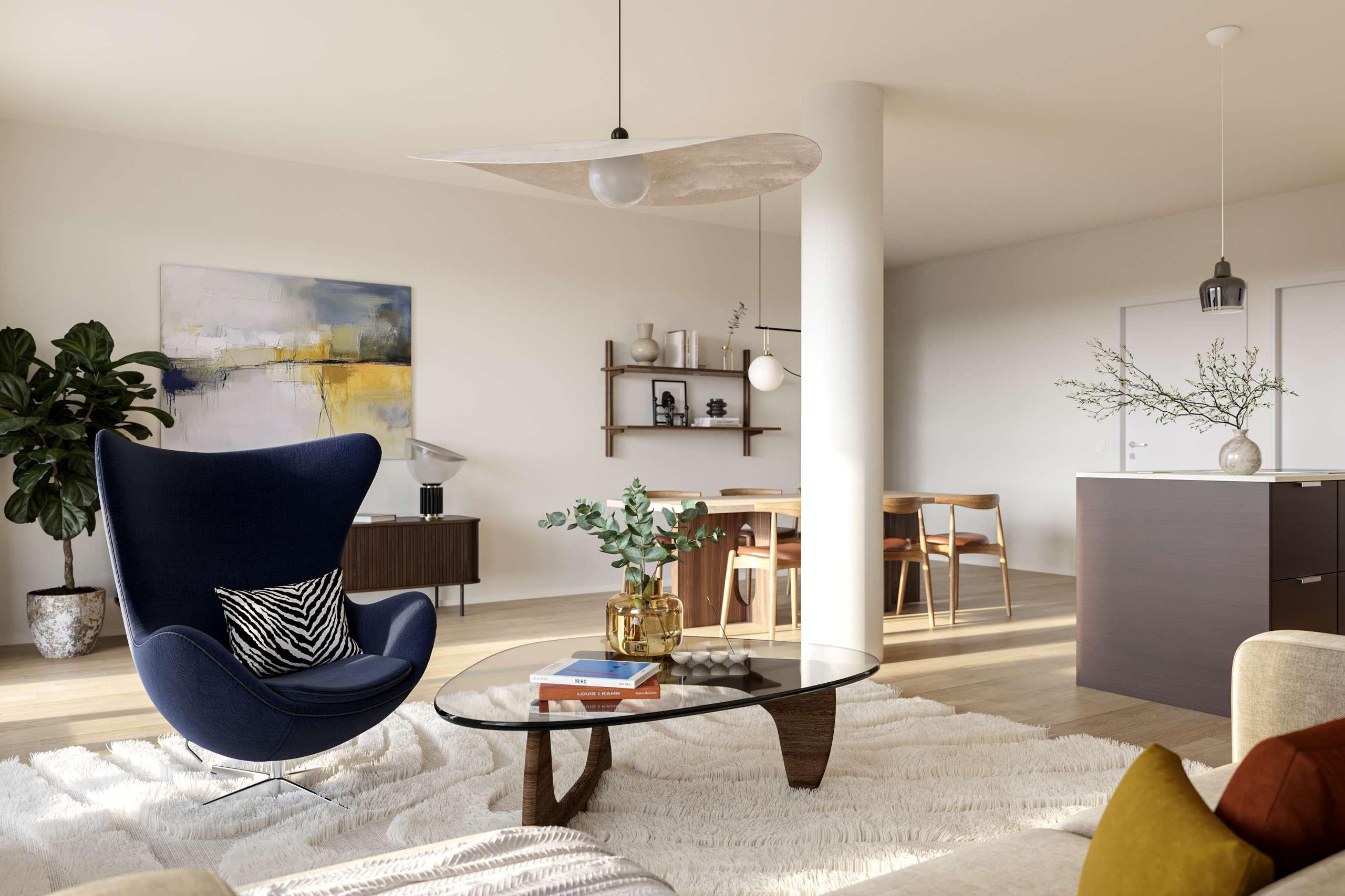 Visualisointikuva Vellamonneidon asunnosta