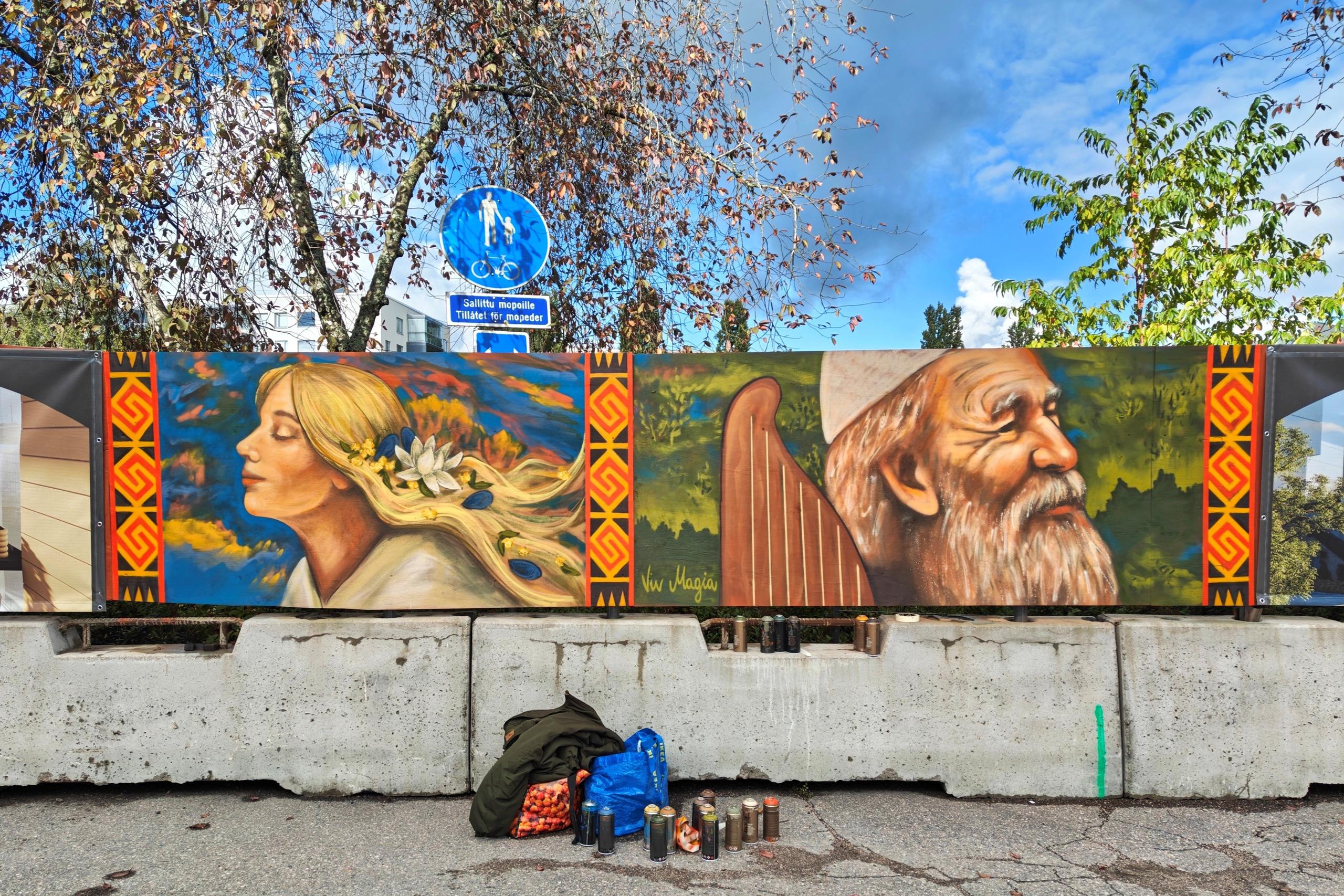 Kalevalantie Maalaukset JM Suomi