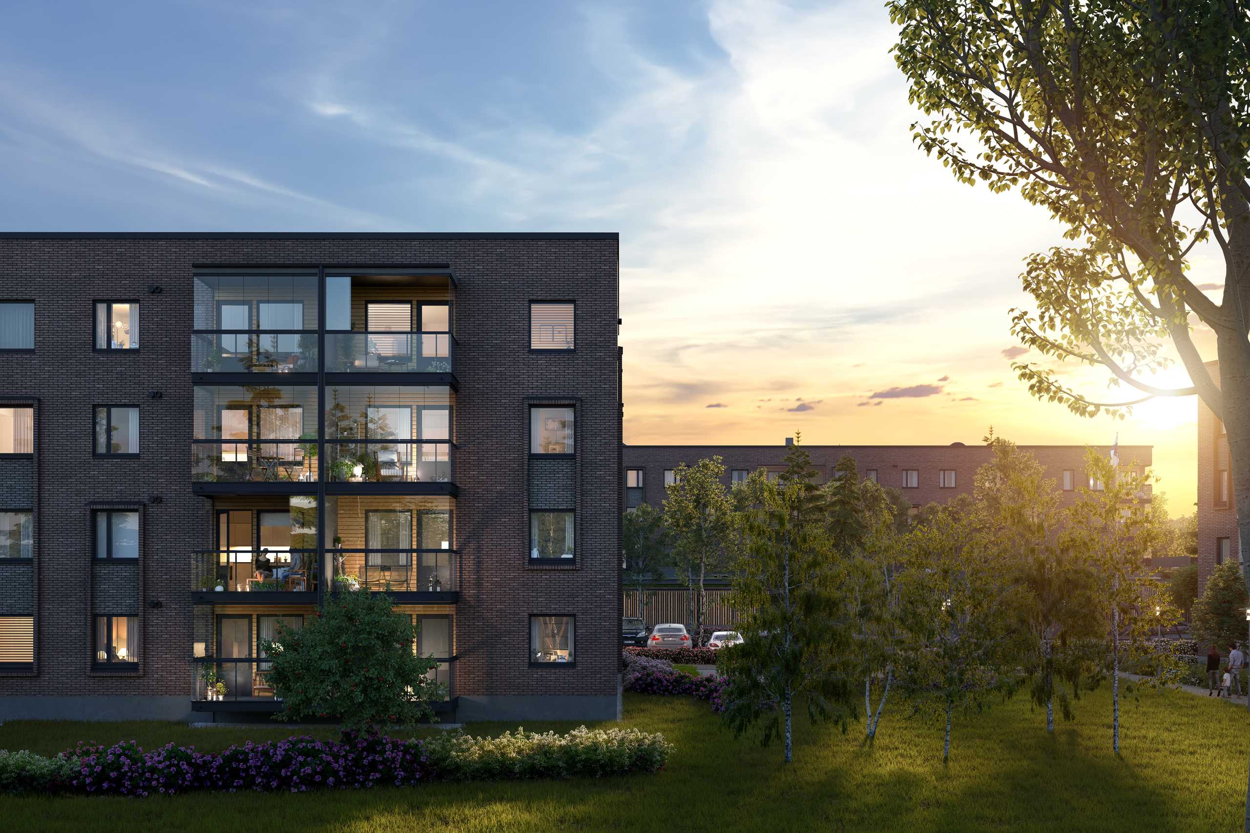 : JM Suomi - myytävät asunnot Asunto Oy Espoon Metsämansikka, Suurpelto 