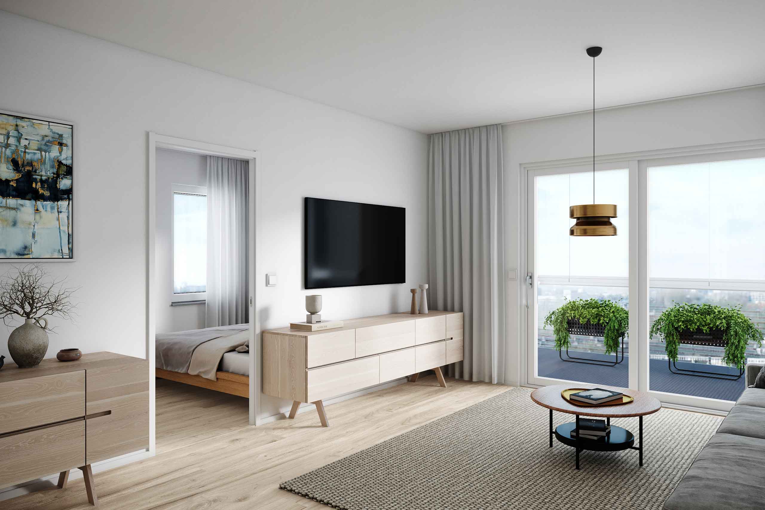 Asunto Oy Espoon Alexander - Olohuone | JM Suomi