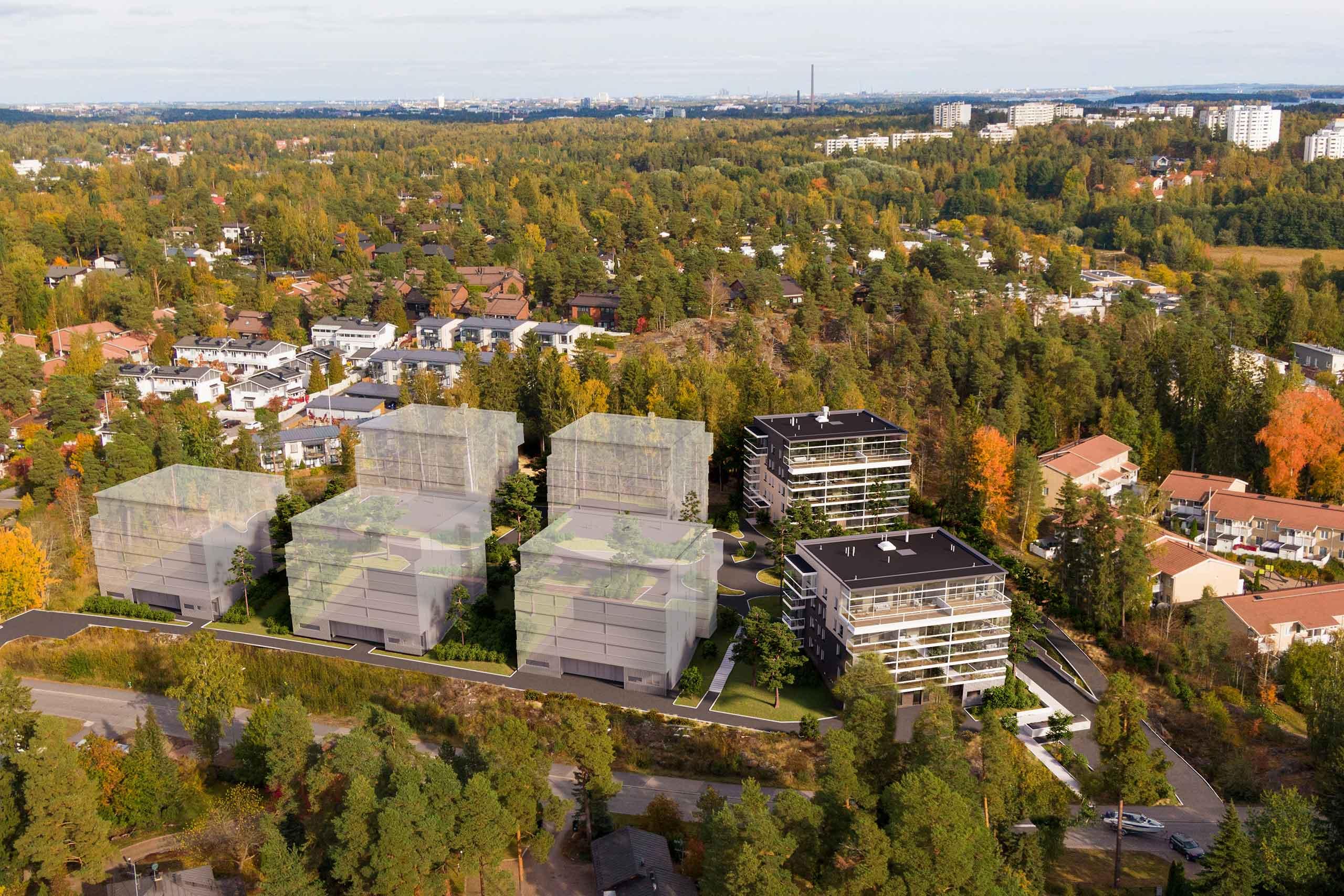 Laurinlahti ilmasta käsin