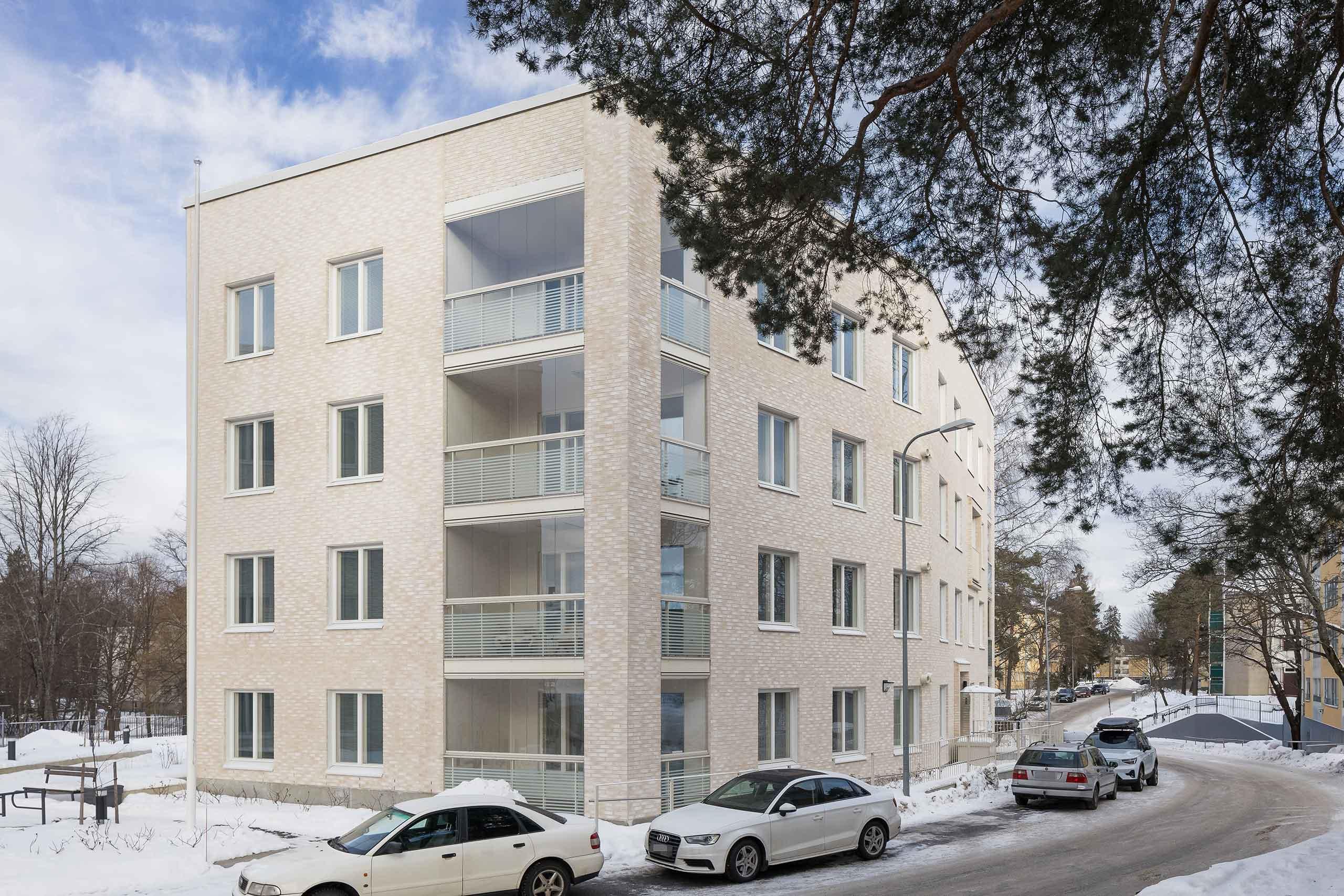 Asunto Oy Helsingin Paviljonki Steniuksentien puolelta