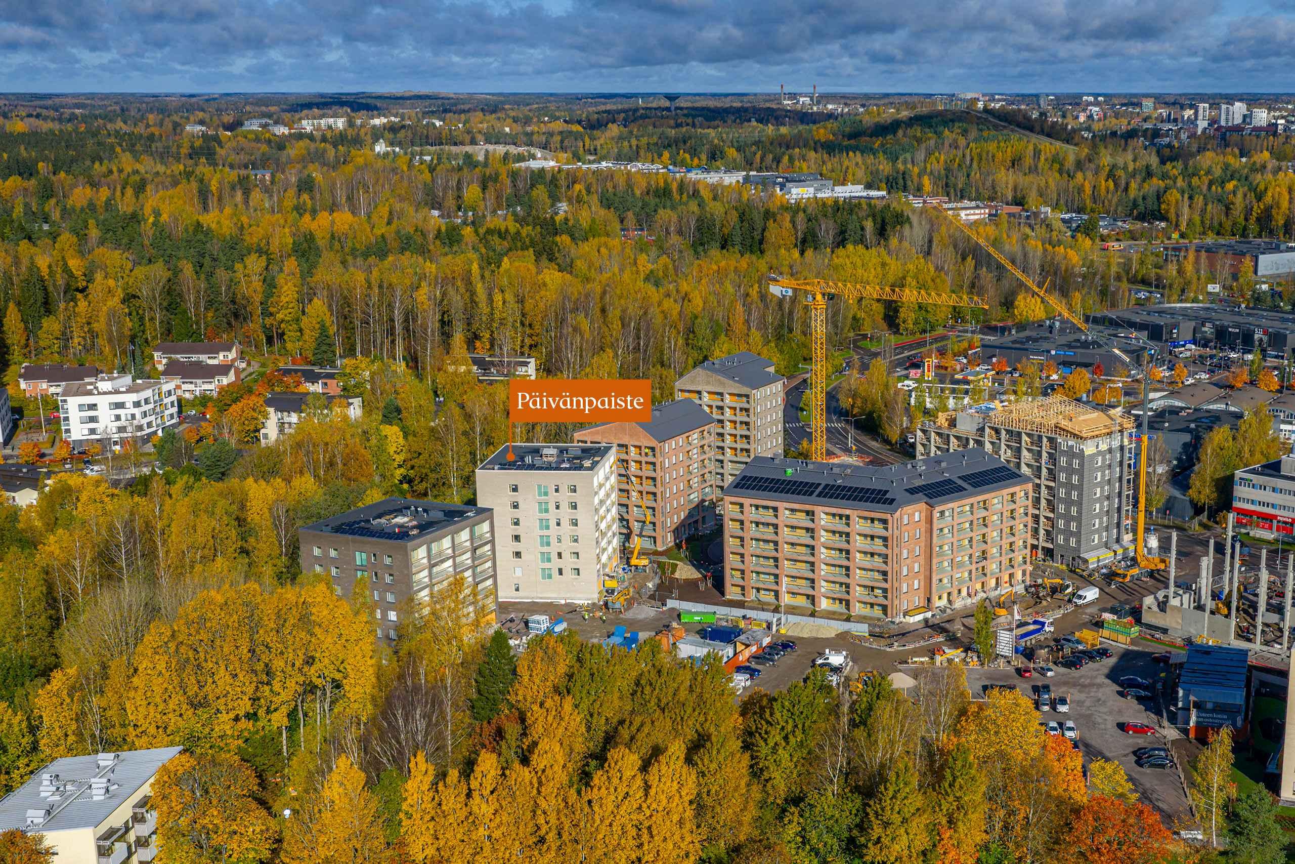 Asunto Oy Helsingin Päivänpaiste Konalan uudessa kotikorttelissa