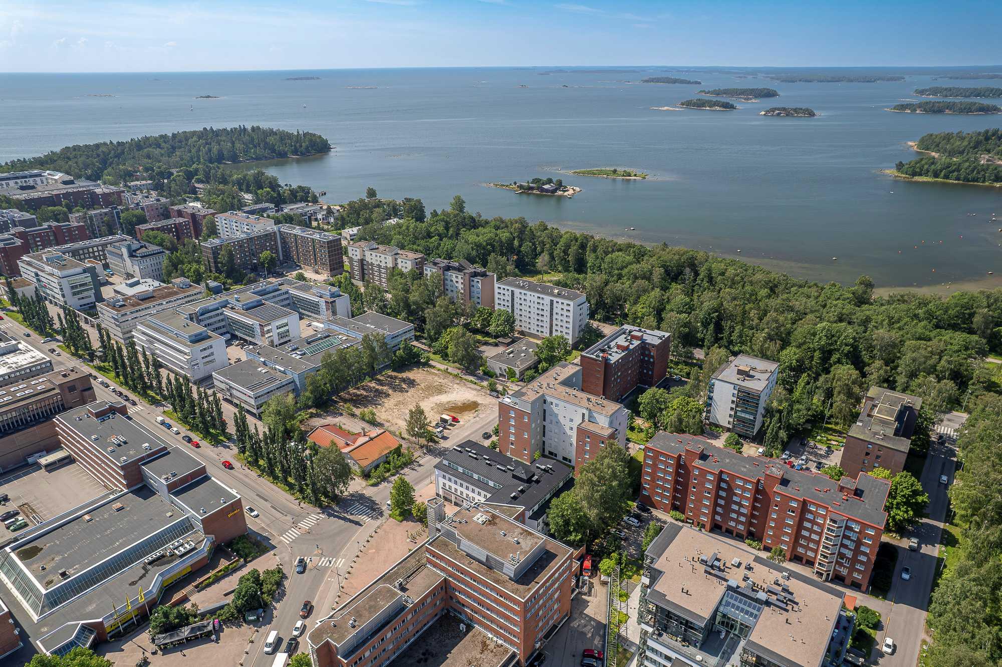 Lauttasaari, ilmakuva