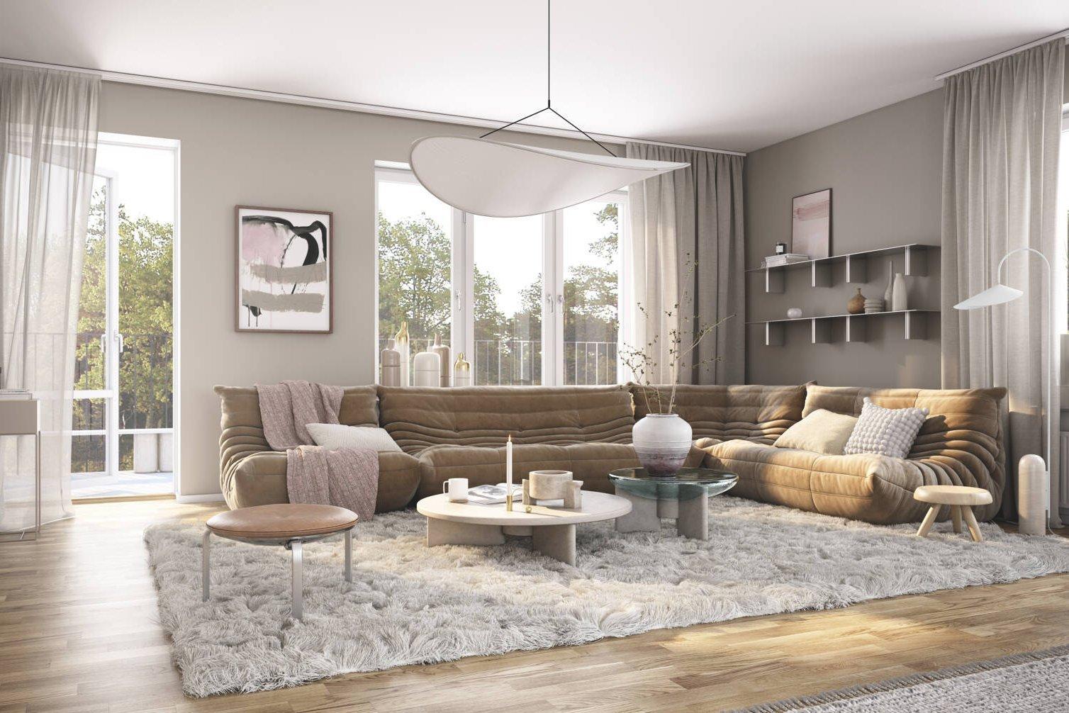 Sisustustrendit 2022 Dramaattinen luonto