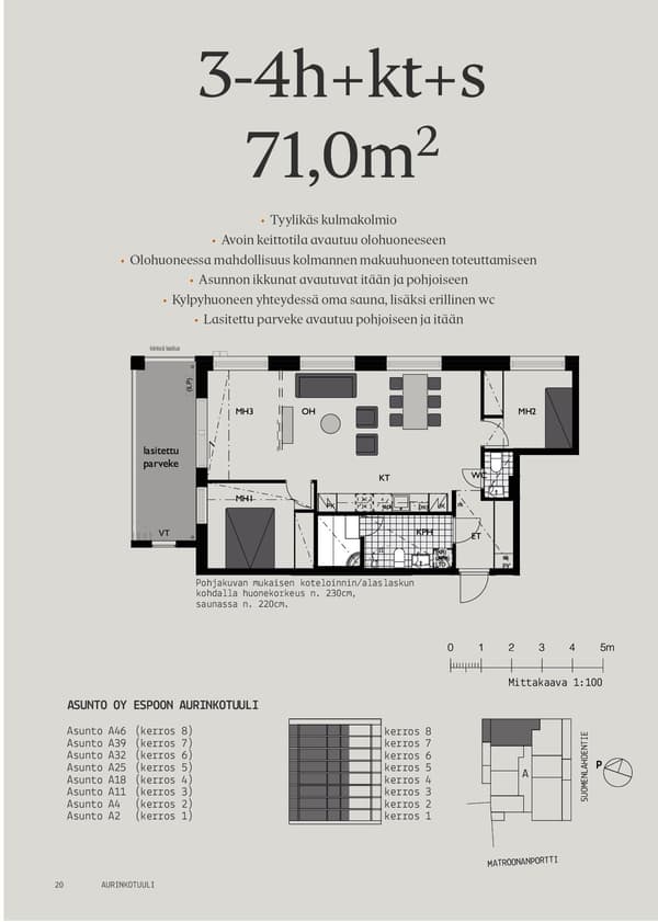 A2, A4, A11, A18, A25, A32, A39, A46