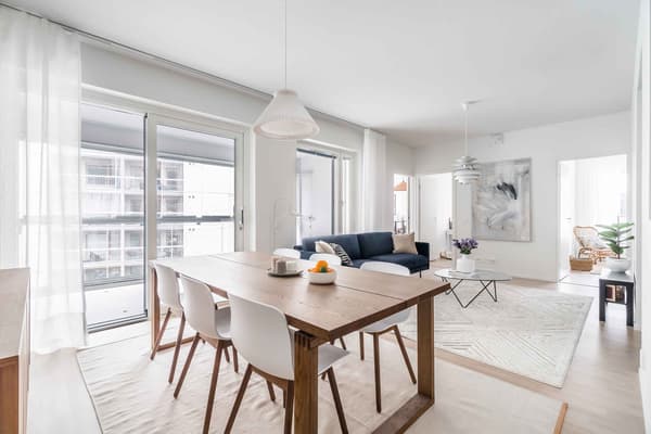 Yhtiön 85m2 4h+kt+s esittelyasunto